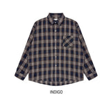 Doze loose fit check shirt