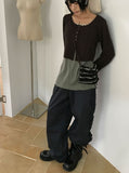 FLUTTER FRILL LINE PANTS