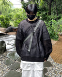 Brion Net Balloon Knit