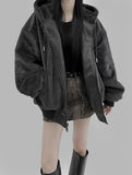 Duss Reversible Fur Leather Jumper