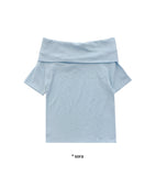 HAZE OFF SHOULDER HALF T
