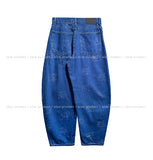 B-point balloon denim pants