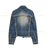Raven Deki Cropped Denim Jacket