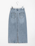 Yokohi Washing Denim Long Skirt