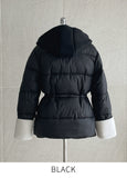 Winter Fleece Hood Mustang Padded Jumper