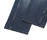 Ocean Wash Side Cut Denim Pants