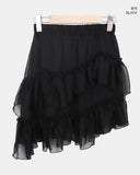 Onelle Tiered Midi Skirt