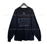 (UNISEX) Honda Washed Printing Long Sleeve