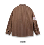 Baseball Stripe Overfit Shirt