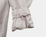 Rokel High-neck String Single-layer Short Field Jacket