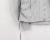 New the Shirring String Nylon Windbreaker Jacket