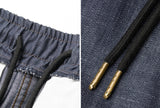 World Summer Non-Fade Banding Denim Pants
