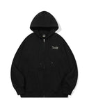 Peace Moment Embroidered Hood Zip-Up