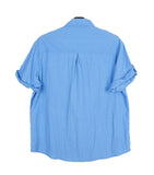 Pave Roll Up Short Sleeve Shirt