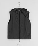 [unisex] Kunds Summer Color Matching Nylon Hood Vest