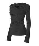 2.Drape Long Sleeve