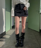 Hamil strap cargo skirt pants