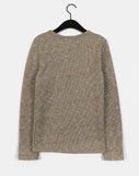 Nable Two-Tone Bokashi Mix Knit