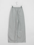 Tsukoko banding cut string nylon jogger pants