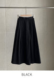 Byville Pintuck Pleated Long Skirt