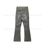 Grayish Washing Bootcut Denim Pants