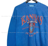 Kansas Big Print Pigment Sweatshirt