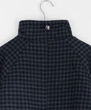 Gonu String Check Raglan Jacket