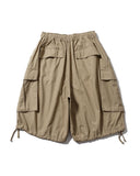[AG] Rib stop Cargo Half Pants