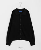 [unisex] Barum Hachi Collar Over Warmer Cardigan