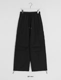 [unisex] Tsuina Banding Nylon String Parachute Cargo Pants