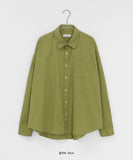 [Unisex] Codend Basic Cotton Over Shirt