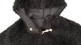 Gaed Wool Duffle Hood Fur Jacket