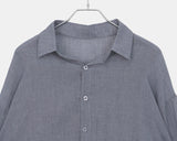 Any loose fit gauze see-through shirt