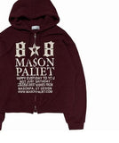 Patek Waffle Print Hood Zip-Up