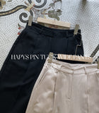 Harpies Pin Tuck Wide Slacks