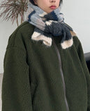 Dabetty Wool Color Matching Muffler