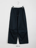 [unisex] Kidin string banding parachute pants