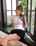 Bae Tiered Frill Shorts