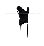 Linz Shirred Strap Short Sleeve