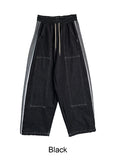 Bolden Stitch Banding Denim Pants