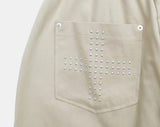 Seren Cross Wide Cotton Banding Pants