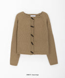 Kingt Toggle Wool Knit Cardigan