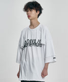 Tri Logo Mixed T-Shirt