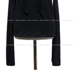 Rolly Tie Off Shoulder Long Sleeve Tee