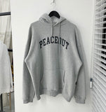 Peace out brushed hoodie