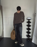 Quro Necklace Ribbed Tee