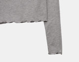 Ledan Turtleneck Layered Long Sleeve T-Shirt