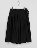 Beden pleated nylon wrap skirt