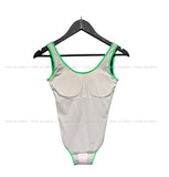 Pick Colorful Back Slit Monokini