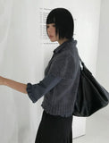 FRILL CHECK SHIRT